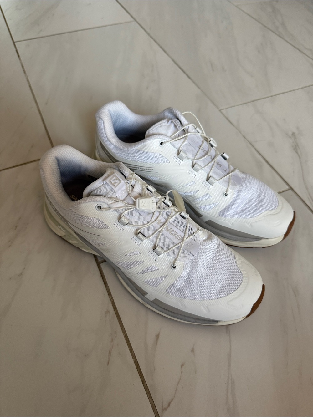 Salomon White women’s Trail Running Sneakers